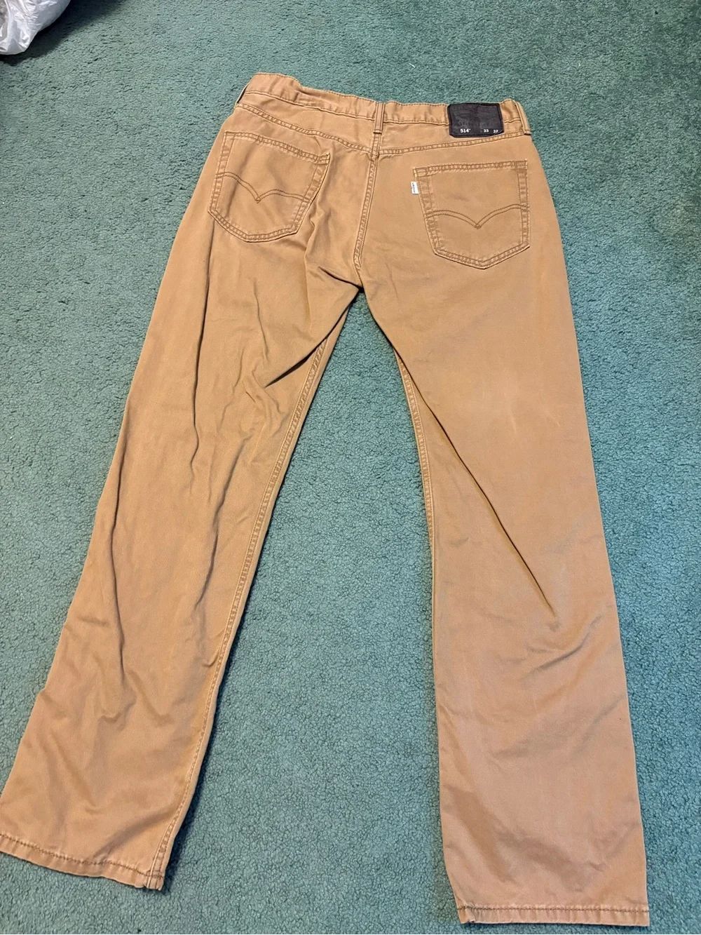 Levi's 514 Straight Fit Pants - Tan